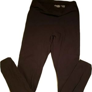 Charlotte Russe Women's SZ Large Black Leggings